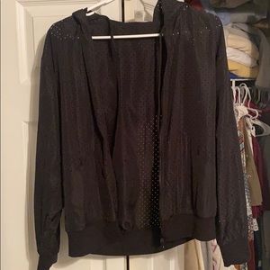 Forever 21 Black Sports Jacket